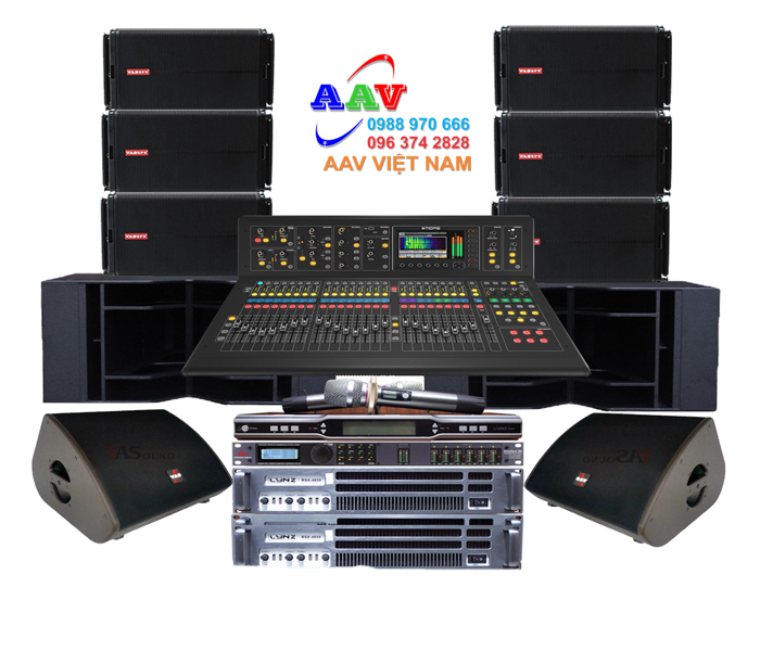 Lắp đặt dàn âm thanh hội trường tại Điện Biên